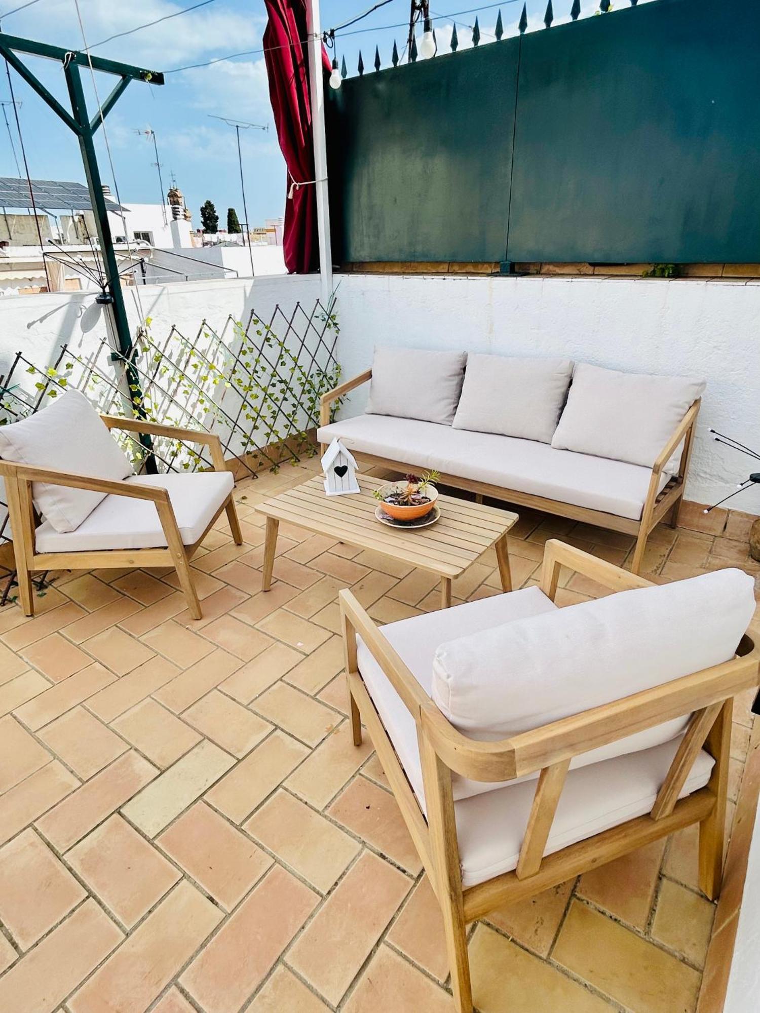 Apartamento La Azotea Del Sol Sevilla Exterior foto